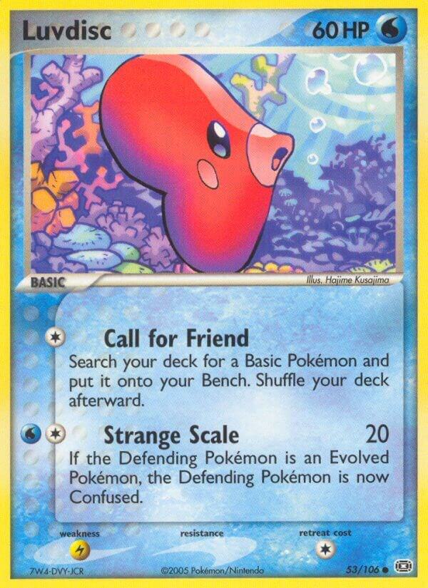 Pokemon Luvdisc 53/106 Emerald