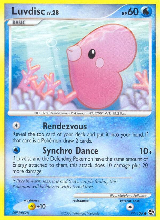 Pokemon Luvdisc 77/106 Great Encounters