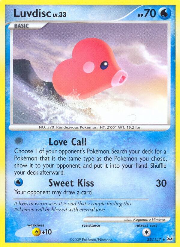 Pokemon Luvdisc 35/127 Platinum