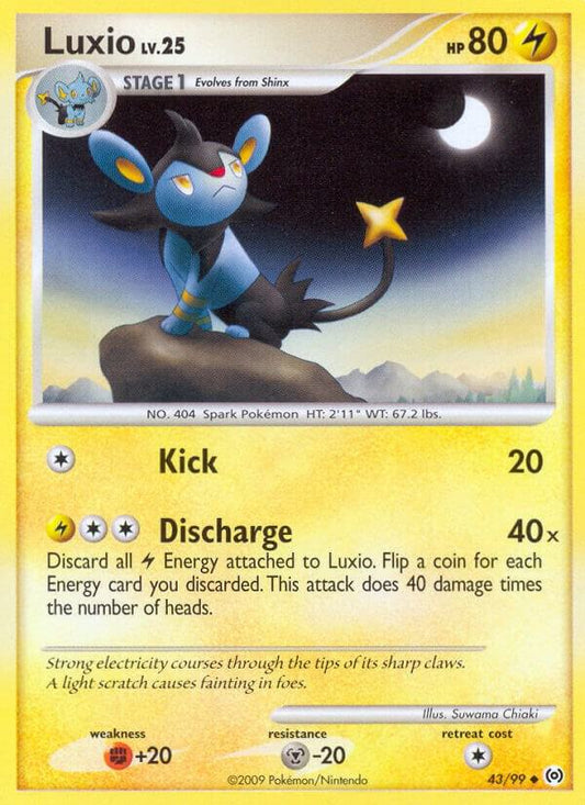 Pokemon Luxio 43/99 Arceus