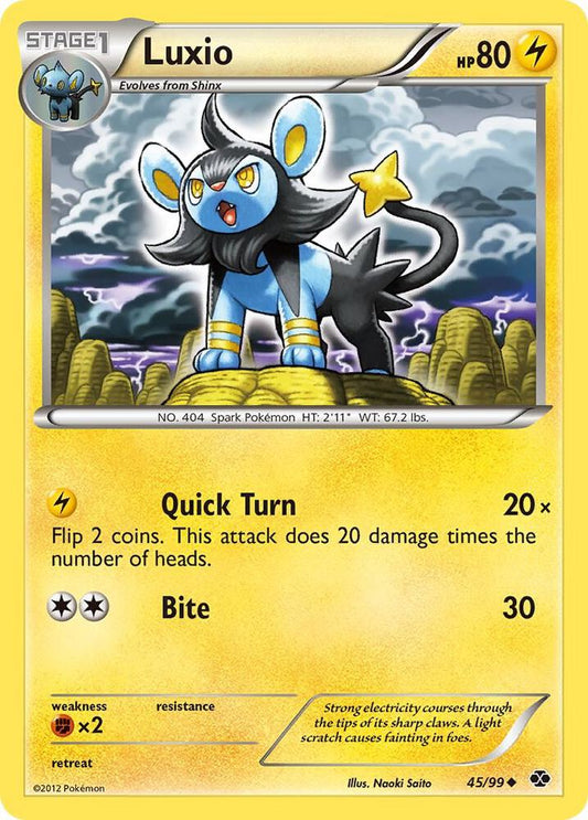 Pokemon Luxio 45/99 Next Destinies