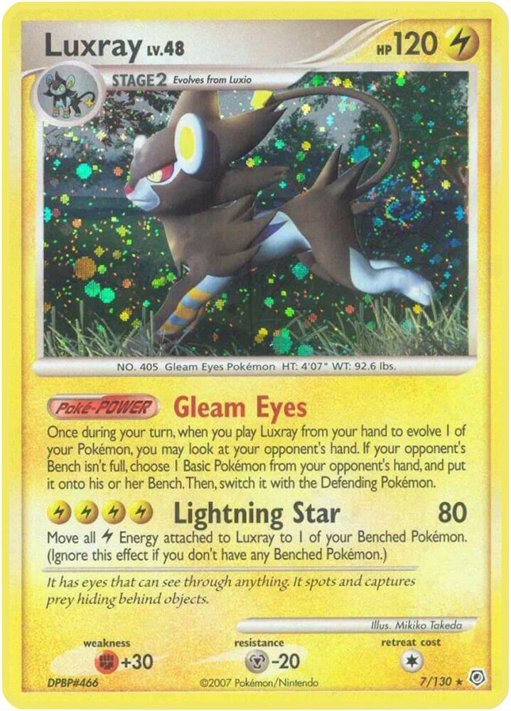 Pokemon Luxray 7/130 Diamond & Pearl