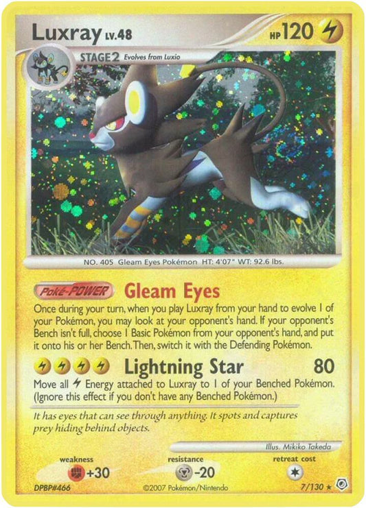 Pokemon Luxray 7/130 Diamond & Pearl