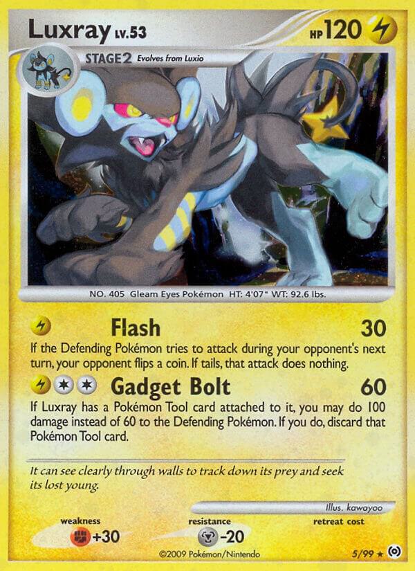 Pokemon Luxray 5/99 Arceus
