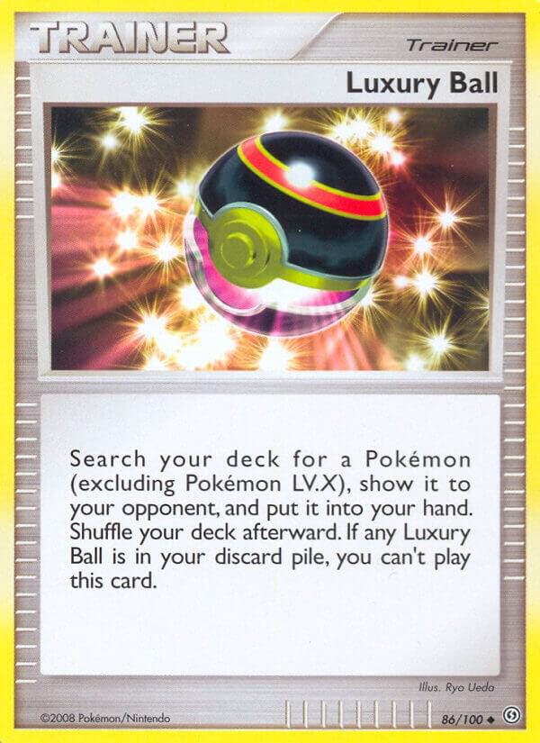 Pokemon Luxury Ball 86/100 Stormfront