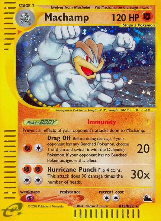 Pokemon Machamp H15/144 Skyridge