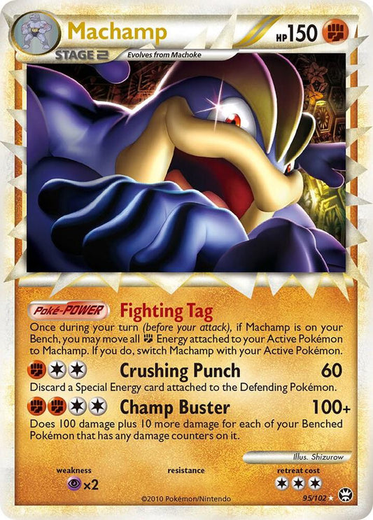 Pokemon Machamp Prime 95/102 Triumphant