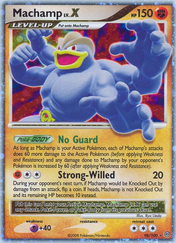 Pokemon Machamp LV.X 98/100 Stormfront