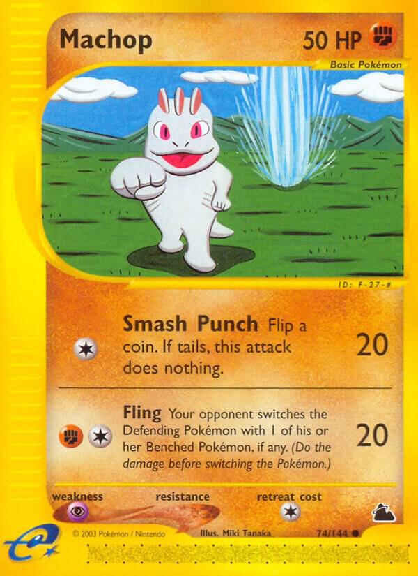 Pokemon Machop 74/144 Skyridge