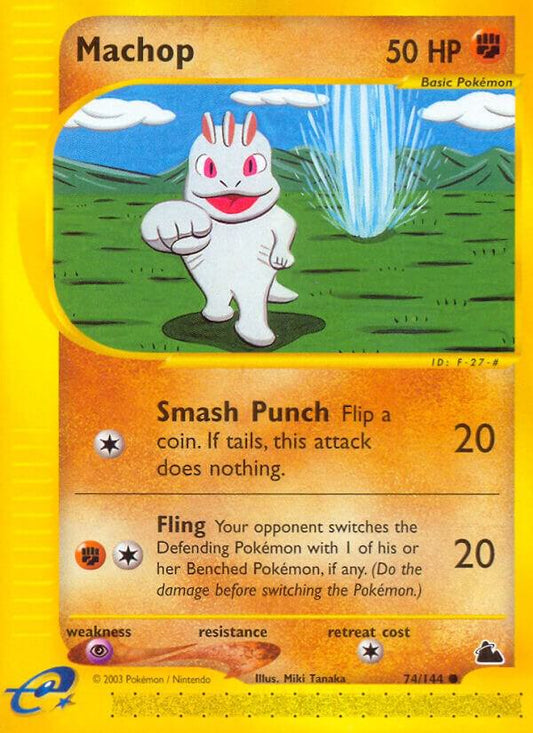 Pokemon Machop 74/144 Skyridge