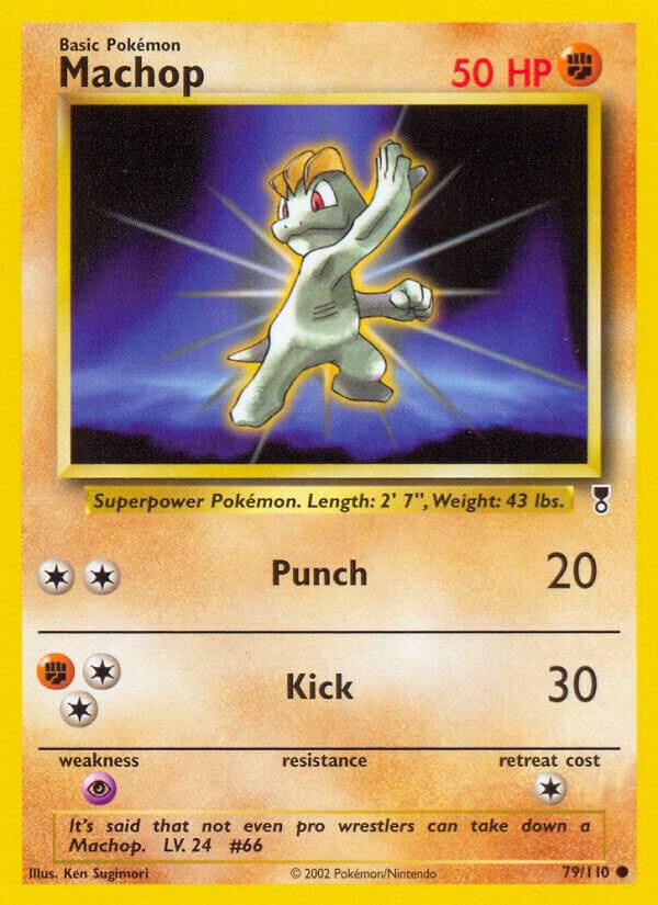 Pokemon Machop 79/110 Legendary Collection
