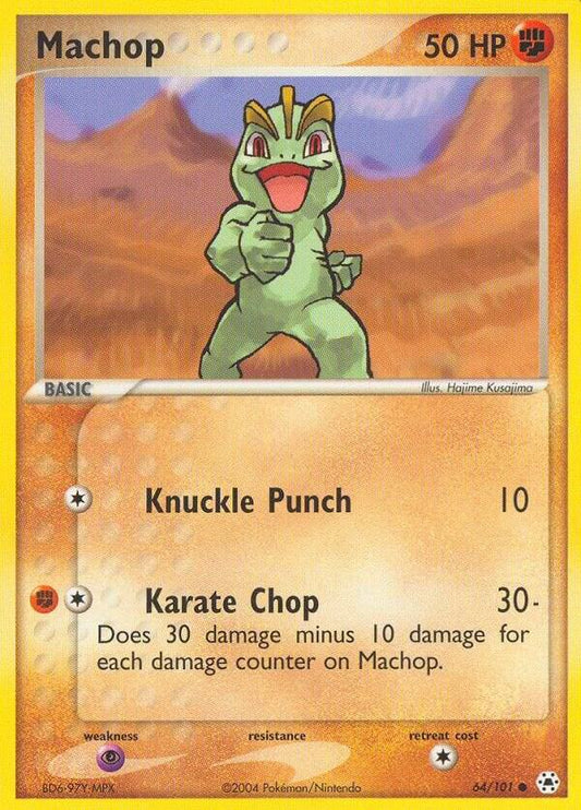 Pokemon Machop 64/101 Hidden Legends
