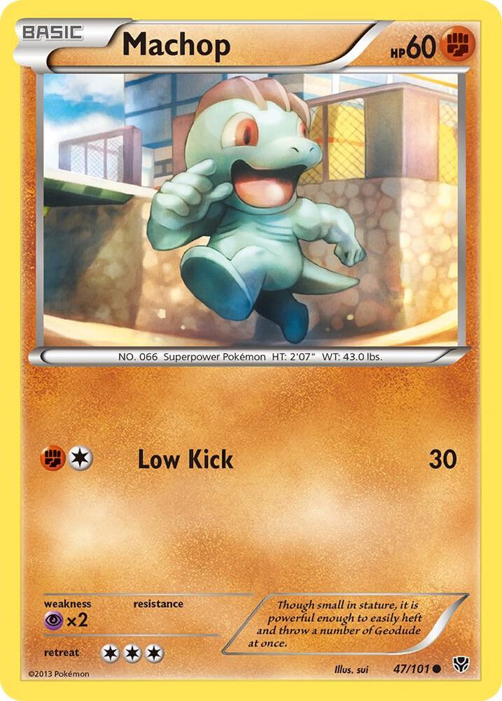 Pokemon Machop 47/101 Plasma Blast