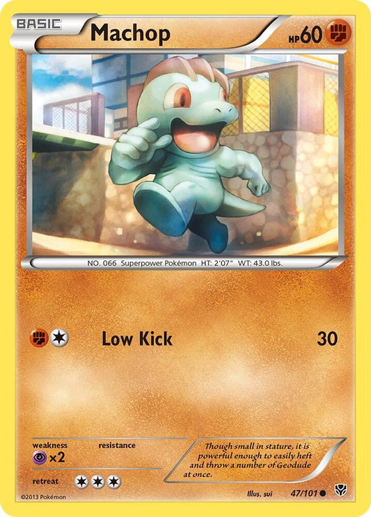 Pokemon Machop 47/101 Plasma Blast