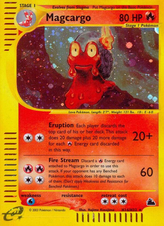 Pokemon Magcargo H16/144 Skyridge