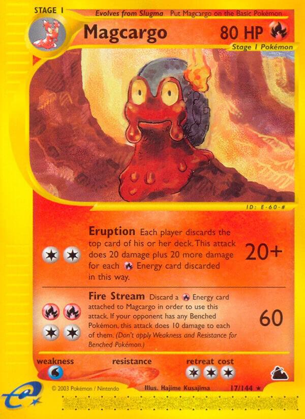 Pokemon Magcargo 17/144 Skyridge
