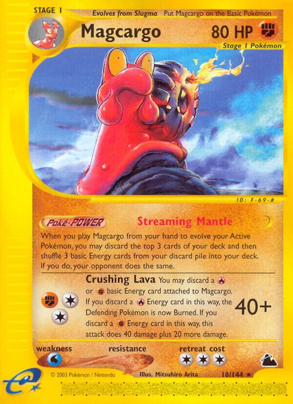 Pokemon Magcargo 18/144 Skyridge