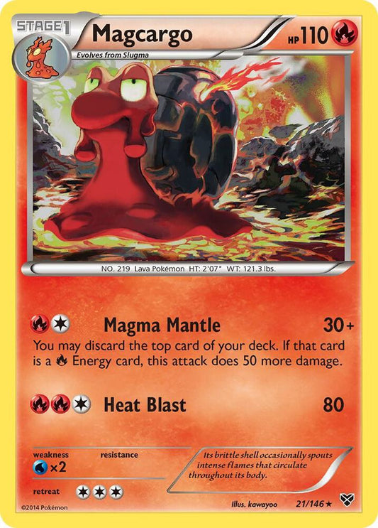 Pokemon Magcargo 21/146 XY