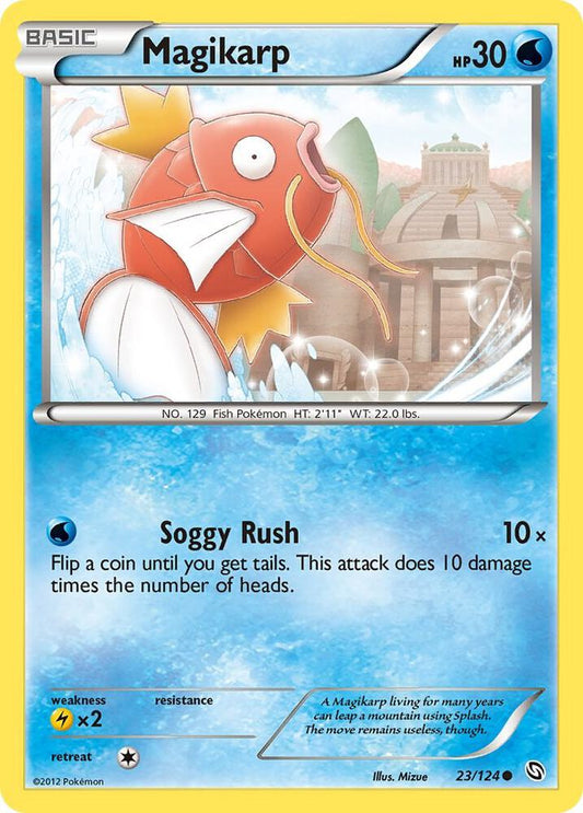 Pokemon Magikarp 23/124 Dragons Exalted
