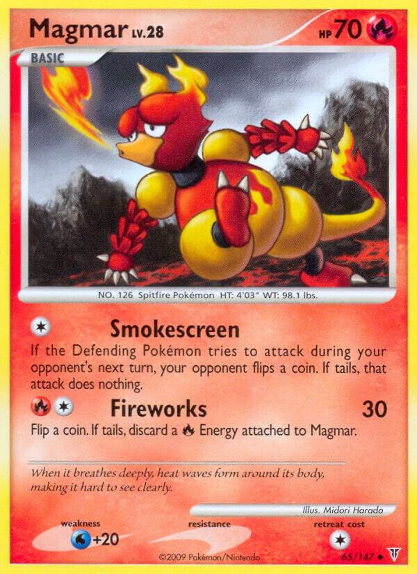 Pokemon Magmar 65/147 Supreme Victors