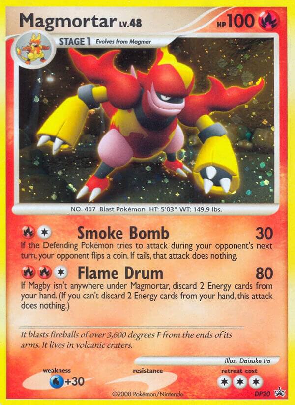 Pokemon Magmortar DP20 Diamond & Pearl Promos