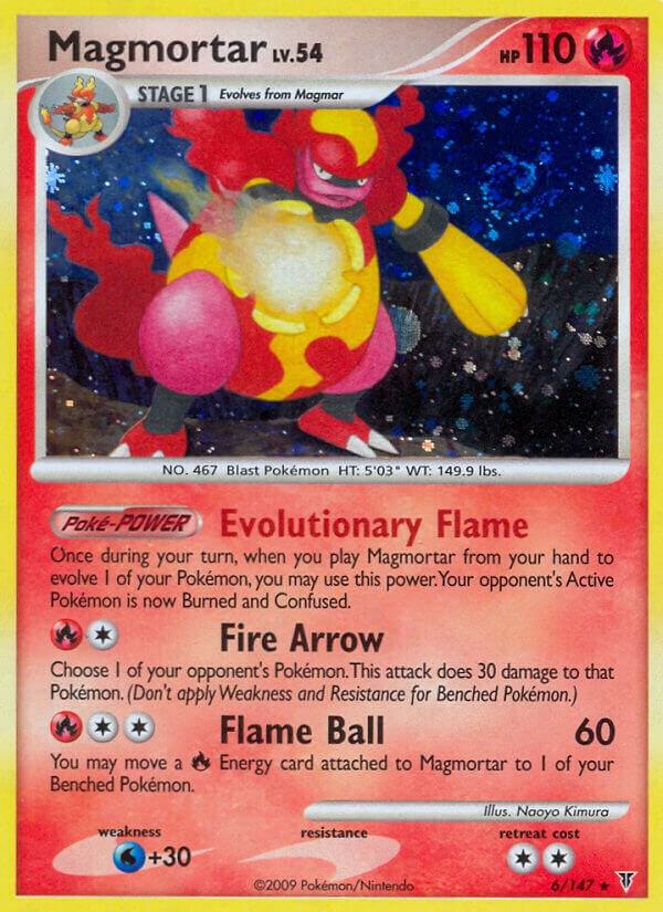 Pokemon Magmortar 6/147 Supreme Victors