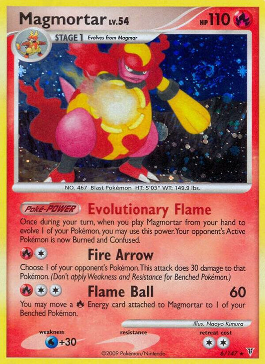 Pokemon Magmortar 6/147 Supreme Victors