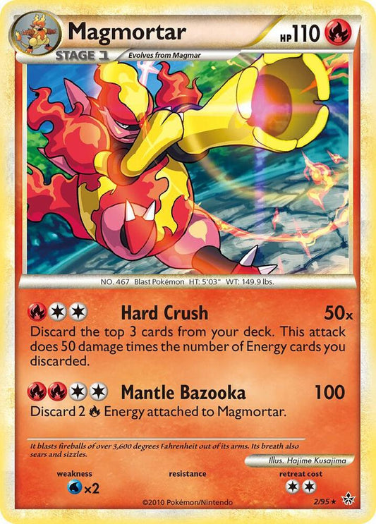 Pokemon Magmortar 2/95 Unleashed