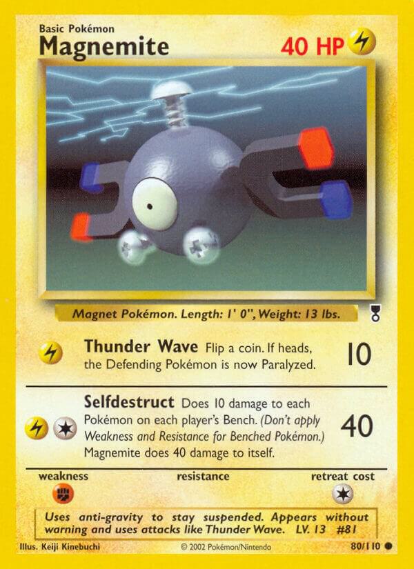 Pokemon Magnemite 80/110 Legendary Collection