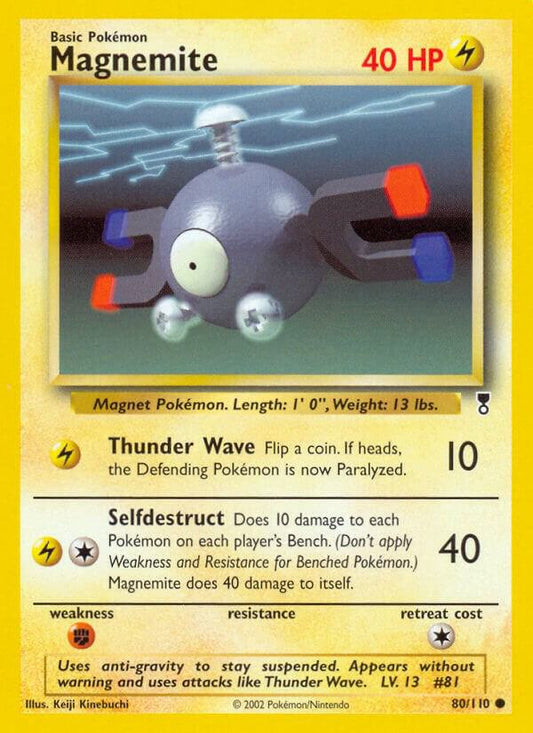 Pokemon Magnemite 80/110 Legendary Collection