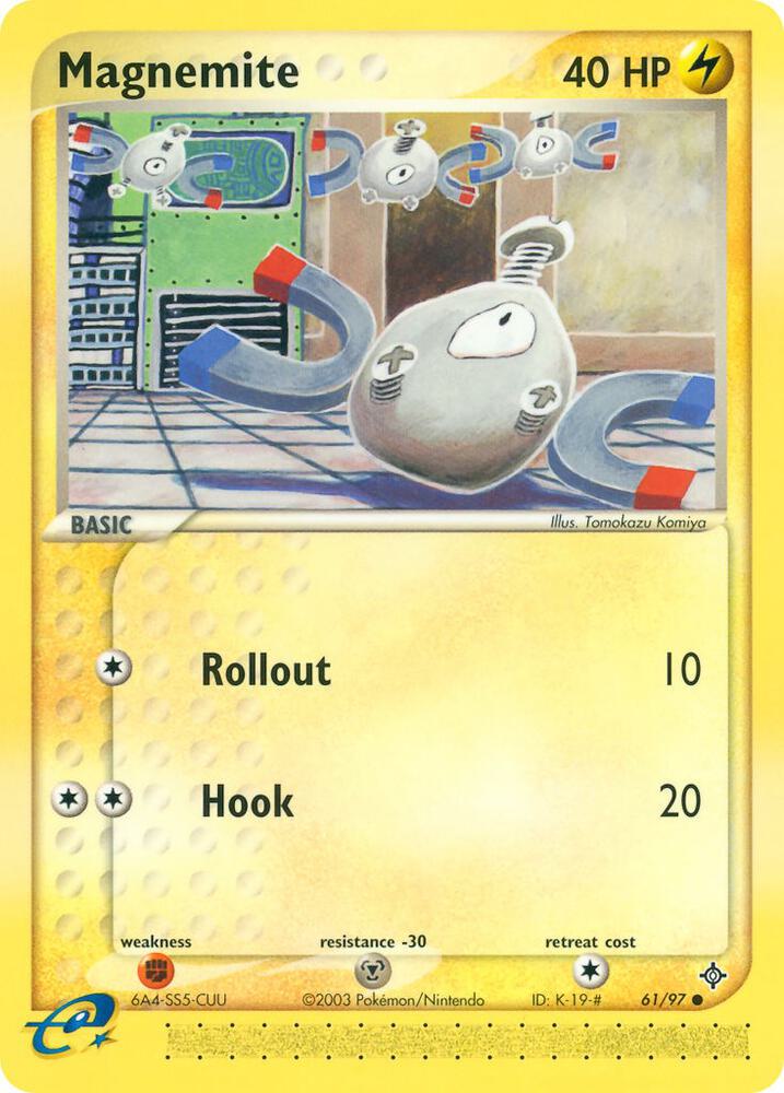 Pokemon Magnemite 61/100 Dragon