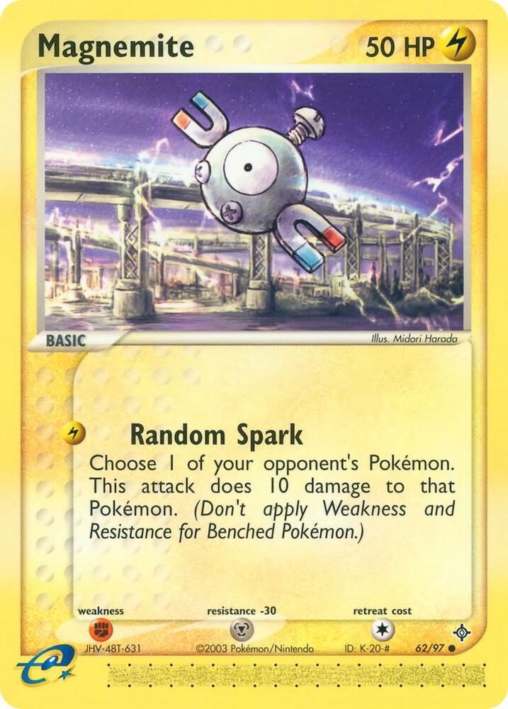 Pokemon Magnemite 62/100 Dragon
