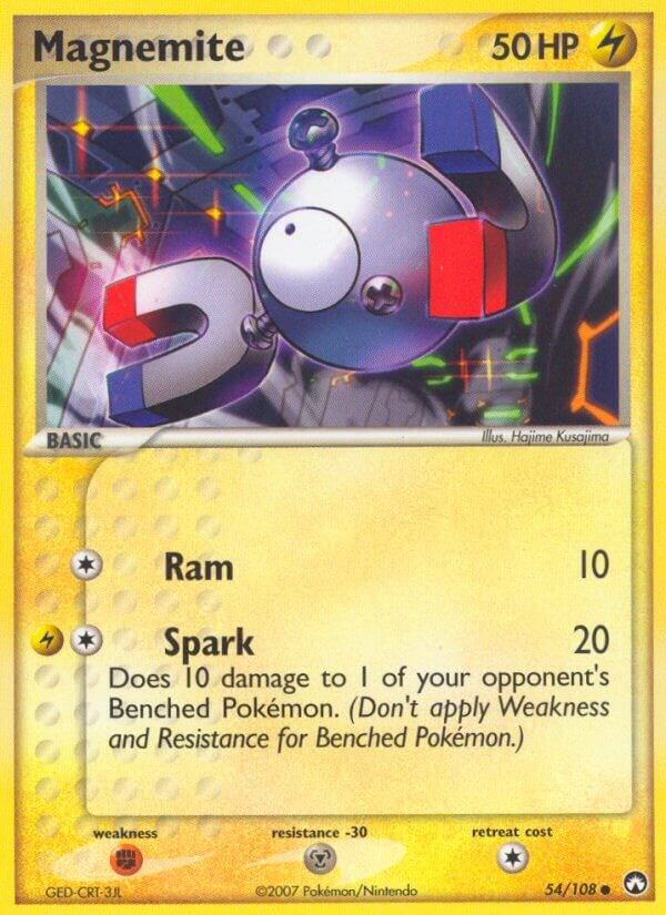 Pokemon Magnemite 54/108 Power Keepers