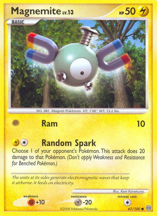 Pokemon Magnemite 67/100 Stormfront