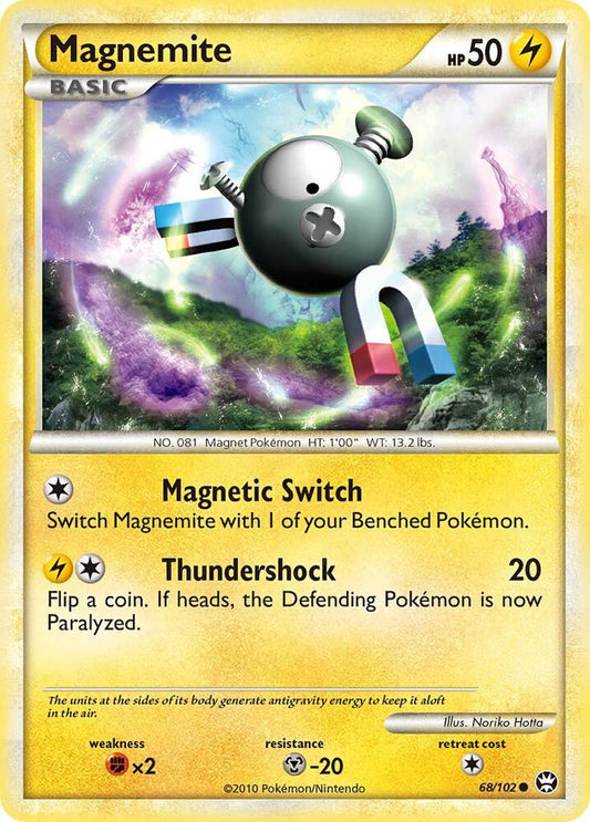Pokemon Magnemite 68/102 Triumphant