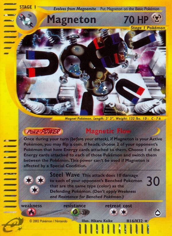 Pokemon Magneton H16/147 Aquapolis