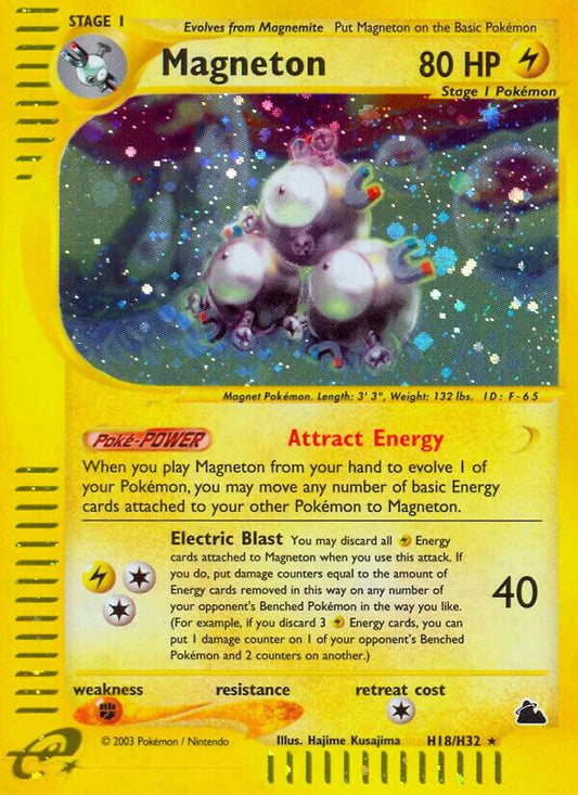 Pokemon Magneton H18/144 Skyridge