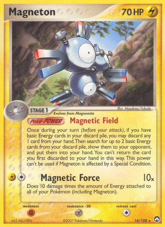 Pokemon Magneton 16/108 Power Keepers