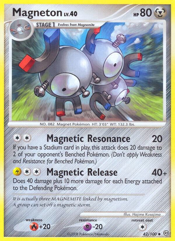 Pokemon Magneton 42/100 Stormfront