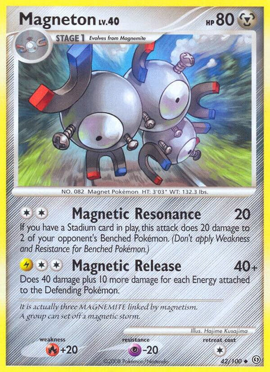 Pokemon Magneton 42/100 Stormfront