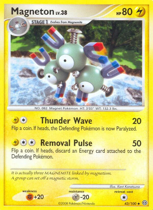 Pokemon Magneton 43/100 Stormfront
