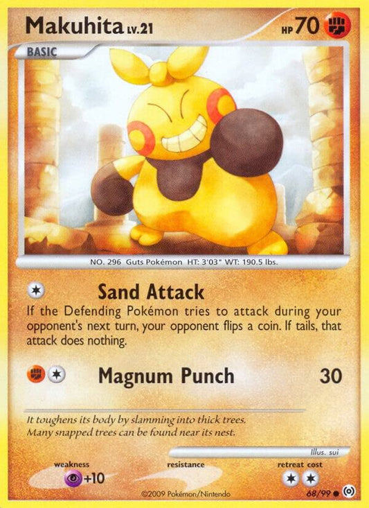 Pokemon Makuhita 68/99 Arceus