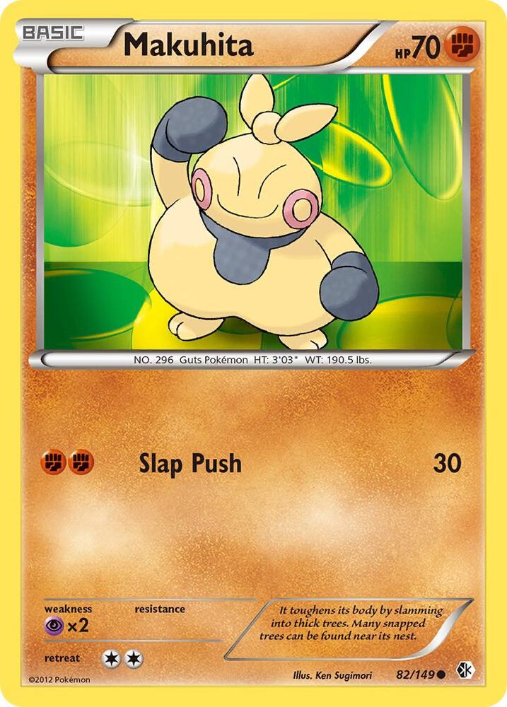 Pokemon Makuhita 82/149 Boundaries Crossed