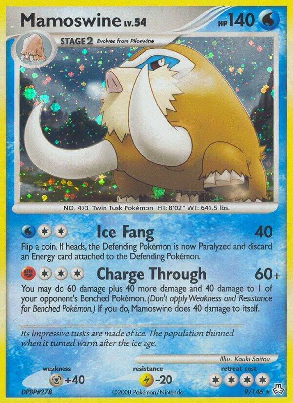 Pokemon Mamoswine 9/146 Legends Awakened