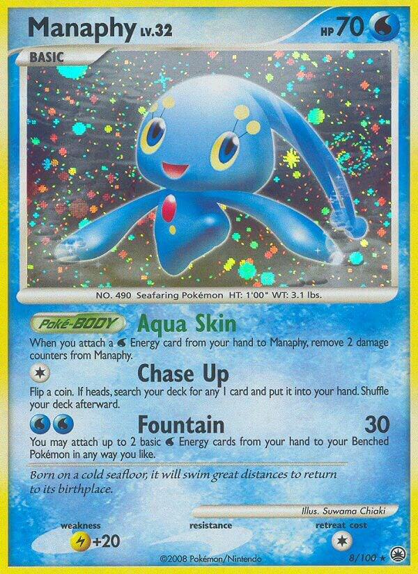 Pokemon Manaphy 8/100 Majestic Dawn
