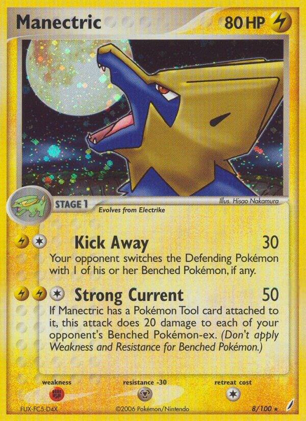 Pokemon Manectric 8/100 Crystal Guardians