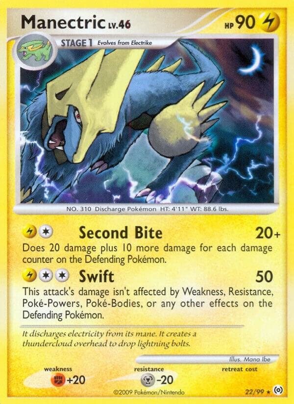 Pokemon Manectric 22/99 Arceus