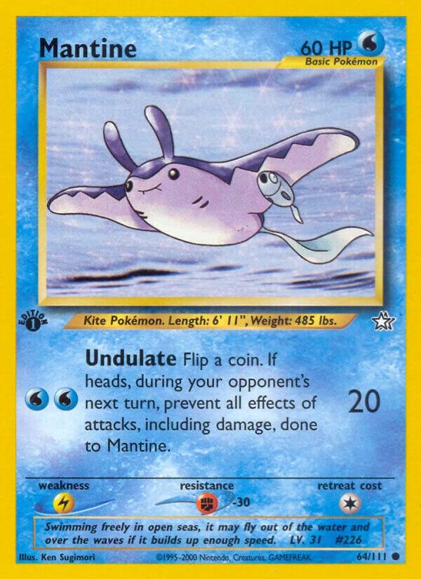 Pokemon Mantine # 64 Neo Genesis