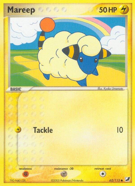 Pokemon Mareep 62/115 Unseen Forces