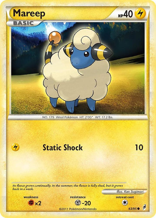 Pokemon Mareep 63/95 Call of Legends